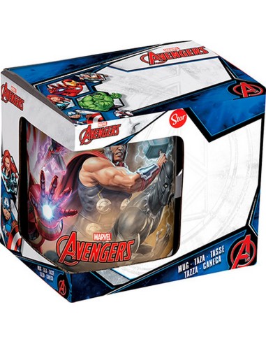 Taza Grande 325ml Avengers | Reino Escolar: Mochilas y Regalos